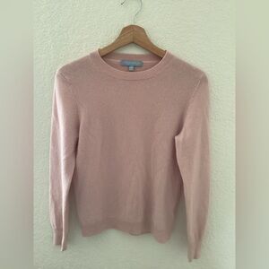 Cashmere sweater in vintage rose Antonio Melani